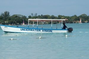 Glass Bottom Boat ride for Montego Bay Cruise Pier.