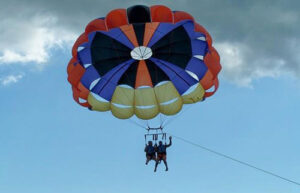 Parasailing Ride from Montego Bay Cruise Pier.